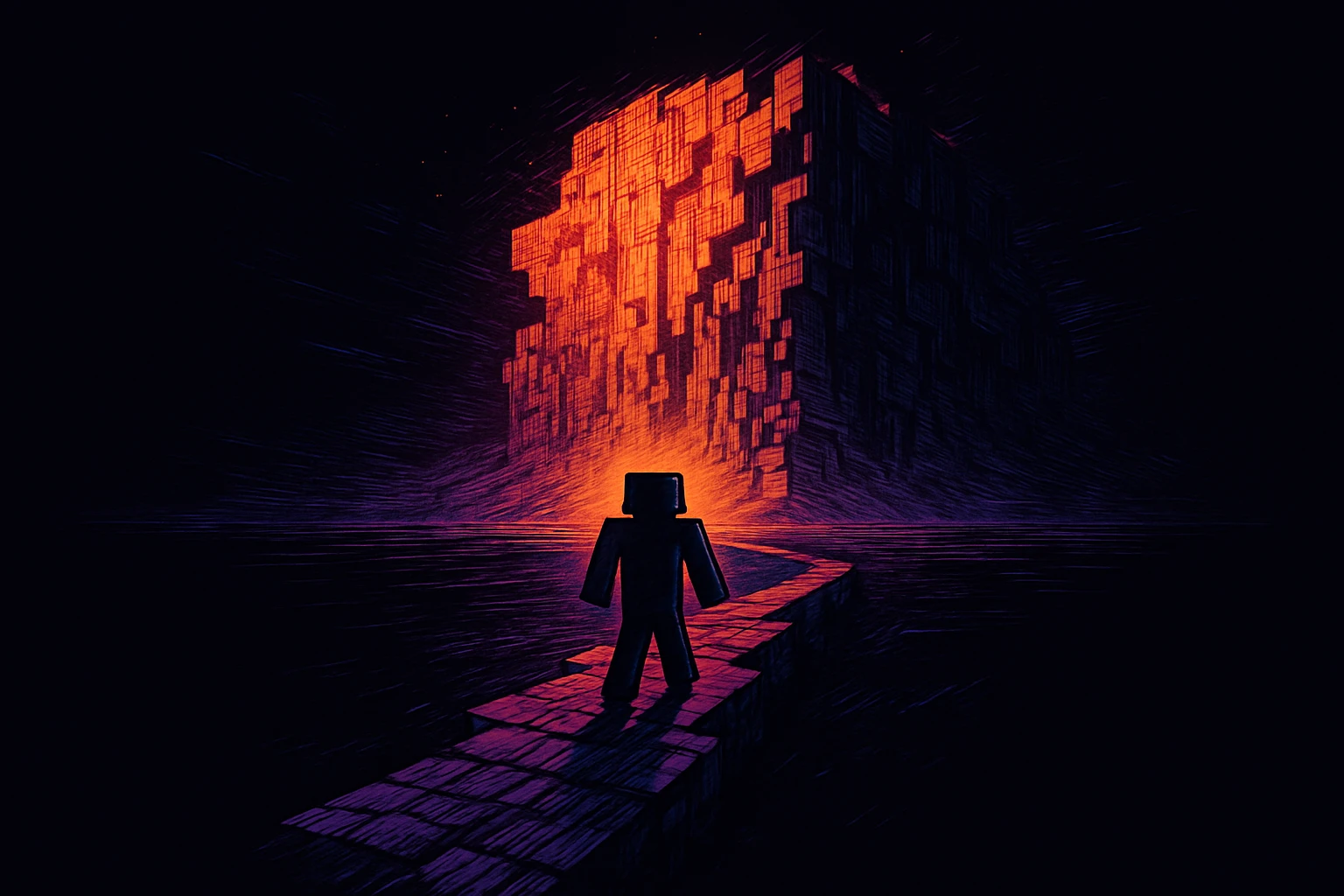 ผู้ถ่ายทอดสด Minecraft ใช้เวลา 14 ปีในการเดินไปยัง 